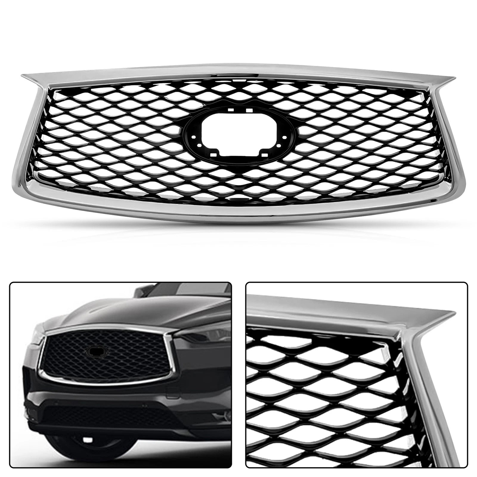 Front Upper Grille for Infiniti QX50 (2019-2022)