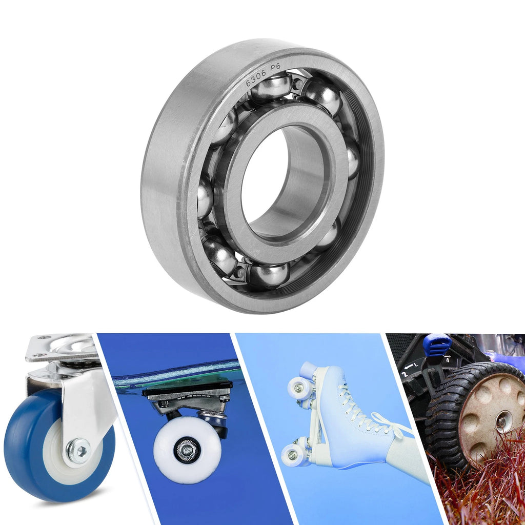 6306 Deep Groove Ball Bearing for Scooter Skateboard Wheel (30x72x19mm)