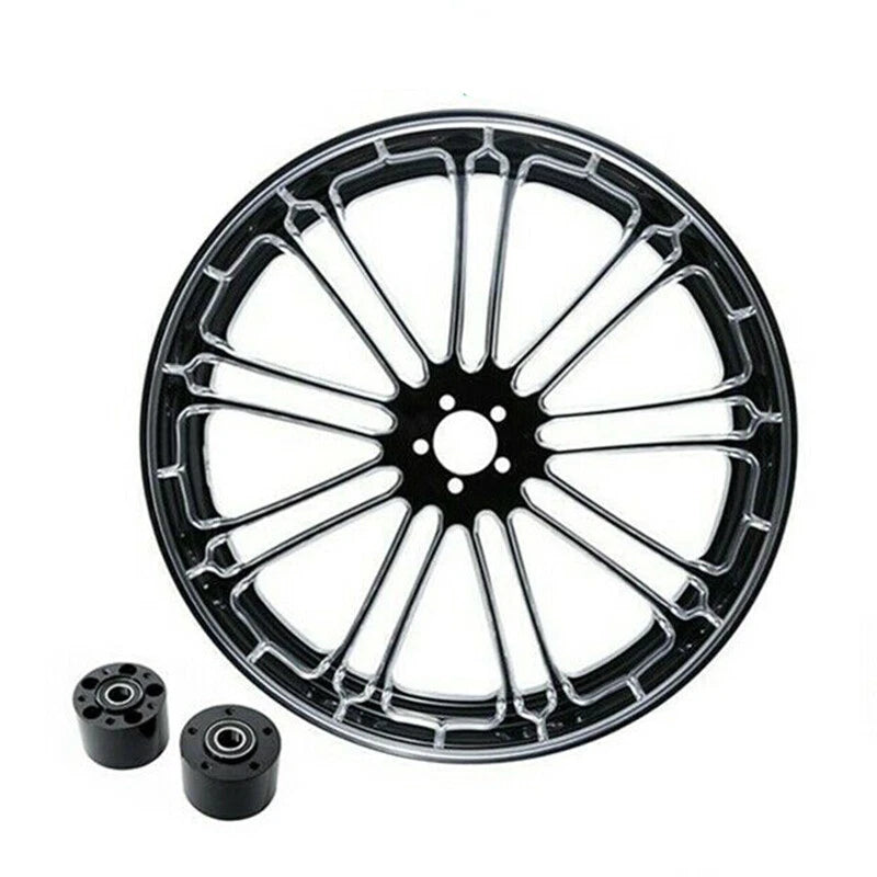 23'' Front & 18'' Rear Wheel Rim Hub Sprocket for Harley Electra Glide (2009–2023)