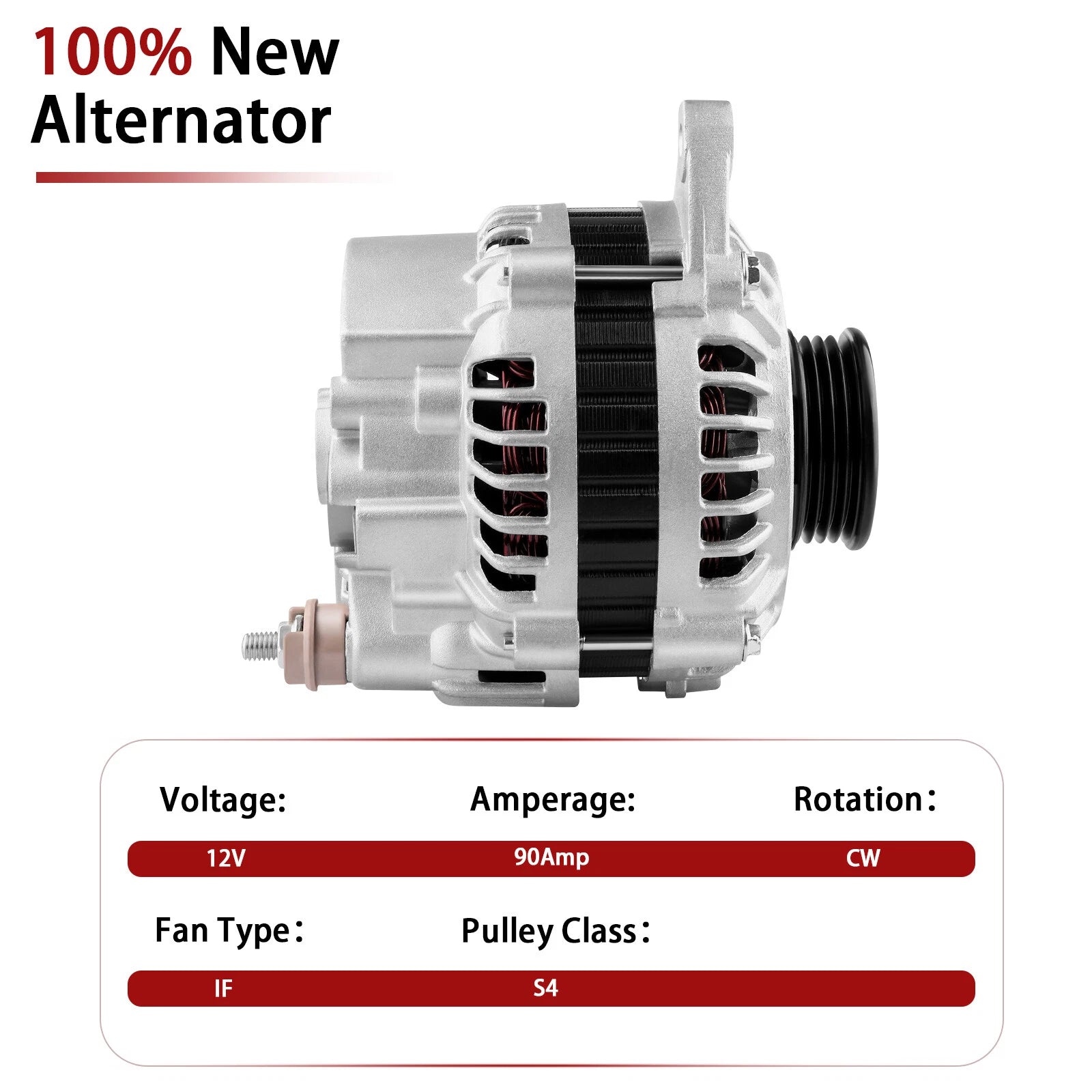 Alternator for Elantra Tiburon 2.0L (2003-2004)