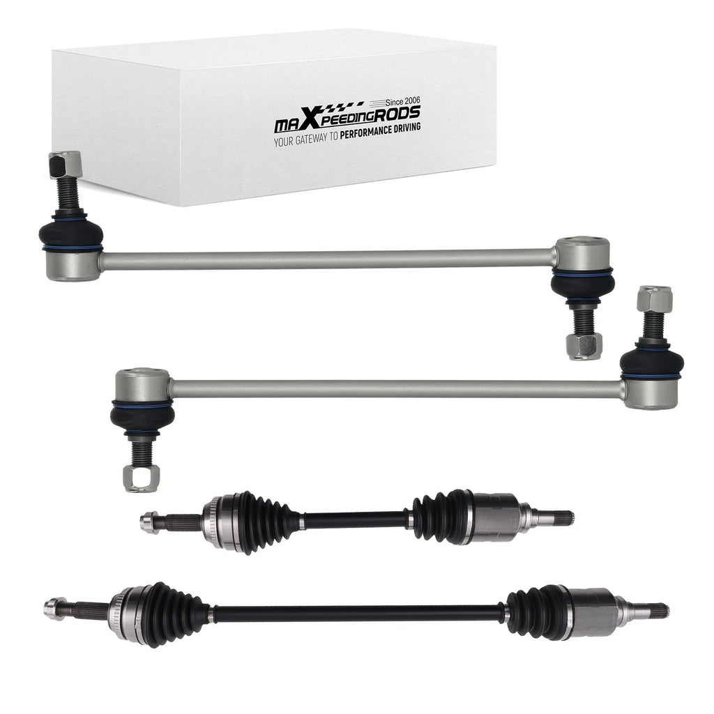 4X Drive CV Axle Shaft & Front Sway Bar Link for Toyota Corolla (2003–2008)