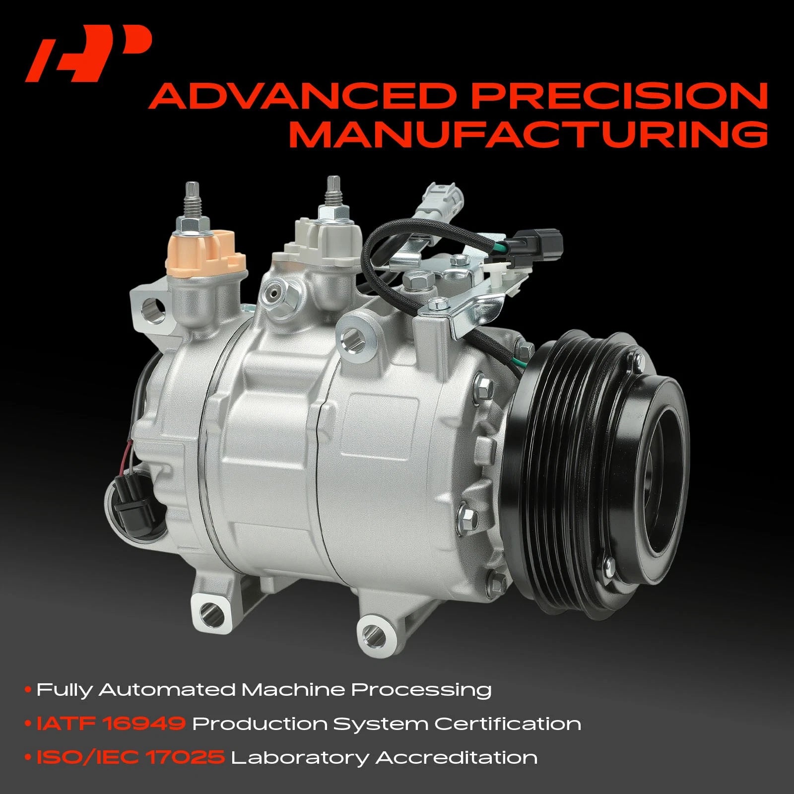 A/C Compressor with Clutch for Ford Focus (2014-2018)