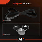 2X Serpentine Belt Drive Component Kit for Ram 1500 Jeep Grand Cherokee (2011–2021)