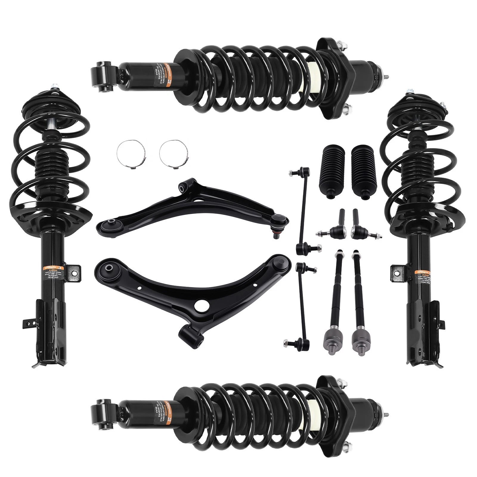 Suspension Struts Control Arms Sway Bar for Jeep Compass (2007–2016)