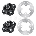2x Front Wheel Hubs & Brake Rotors for Honda TRX500 Foreman/Rubicon (2014–2019)