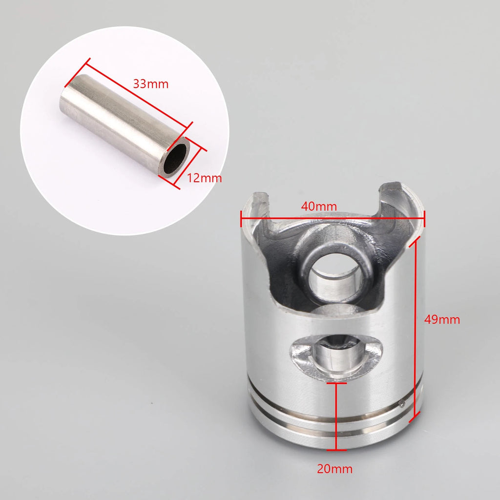 Piston Ring Pin Clip Kit Std 40mm for Honda Live Dio ZX50 (1995–2001)