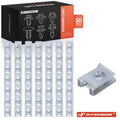 50x Bumper Cover U Type Nuts Clips for BMW 3 Series 