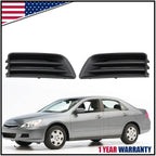 2X Fog Light Lamp Cover for Honda Accord (2006–2007) W/o Hole