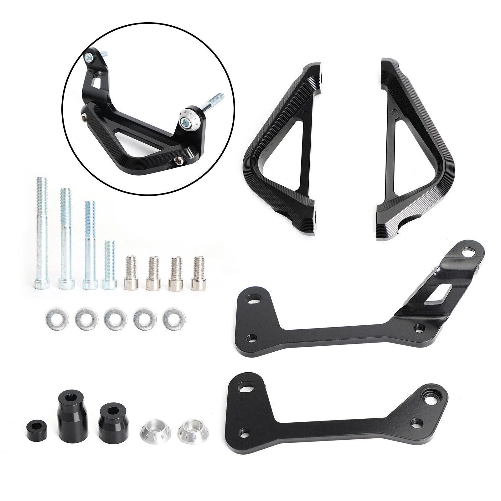 Engine Protective Guard Crash Bar Frame Cover for Yamaha MT-09 FZ-09 (2021–2022)