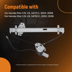 Rear Window Regulator for Honda Pilot (2003-2008) with Motor