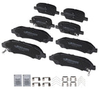 Set of 4 Brake Pads Kit for GMC Acadia Cadillac XT5 (2017–2020) D1896