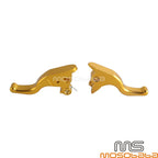 Gold Handlebars Brake Clutch Levers for Harley Tri Glide FLHTCUTG (2021)