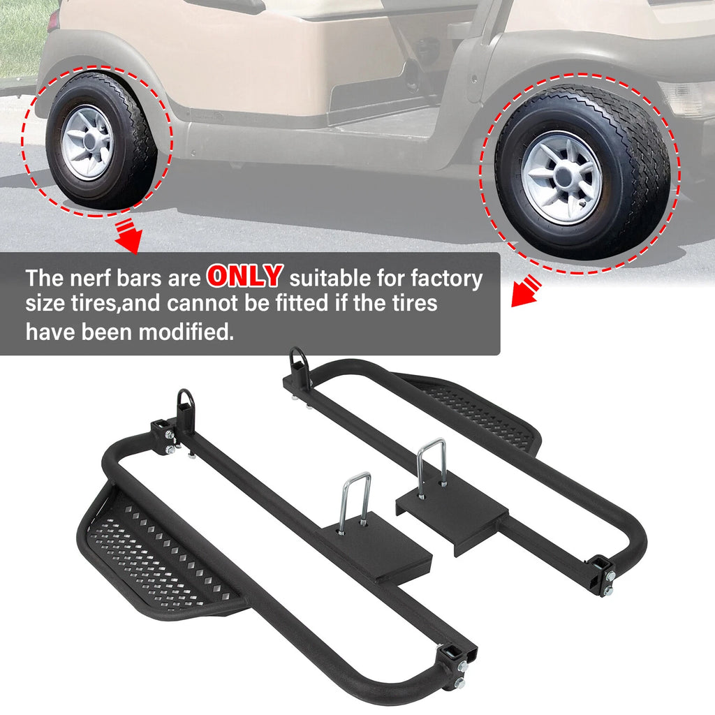 Running Boards Nerf Bars for Club Car DS (2004–2008)