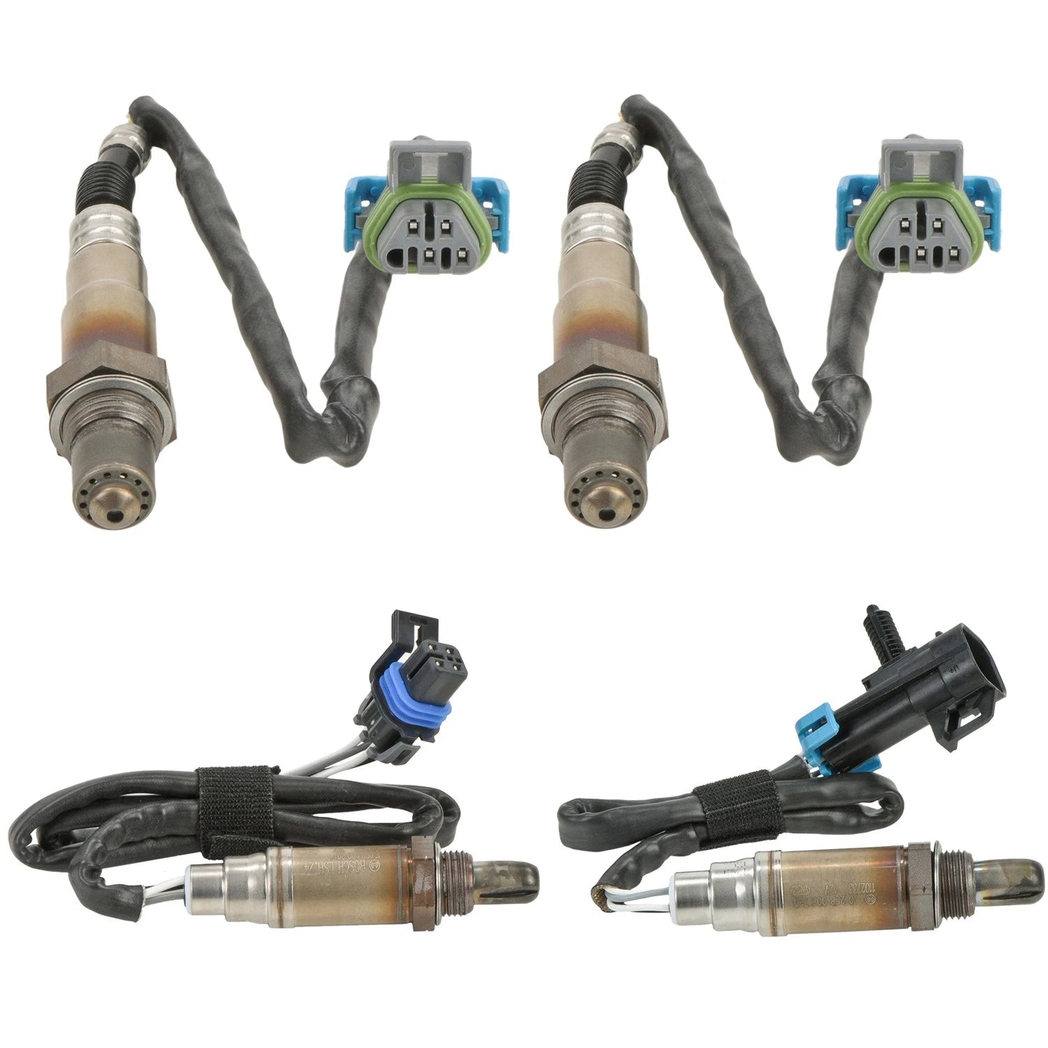 Oxygen Sensor Kit for GMC Sierra 1500 HD, Yukon XL 1500 V8 (2007–2013)