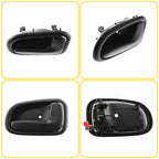 Set of 4 Interior Door Handles for Toyota Corolla (1993–1997)
