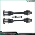 Set of 2 CV Axles for Audi A4 Quattro A5 Quattro (2012–2016) 2.0L