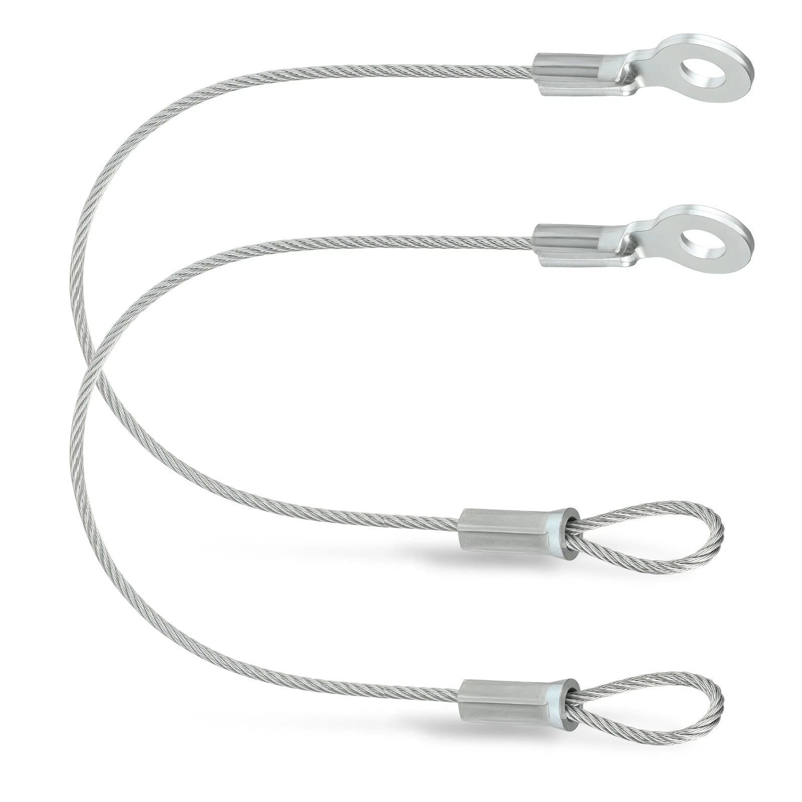 2 Tailgate Cables for Polaris Ranger 570 Crew (2014–2021) 7082076 7081636