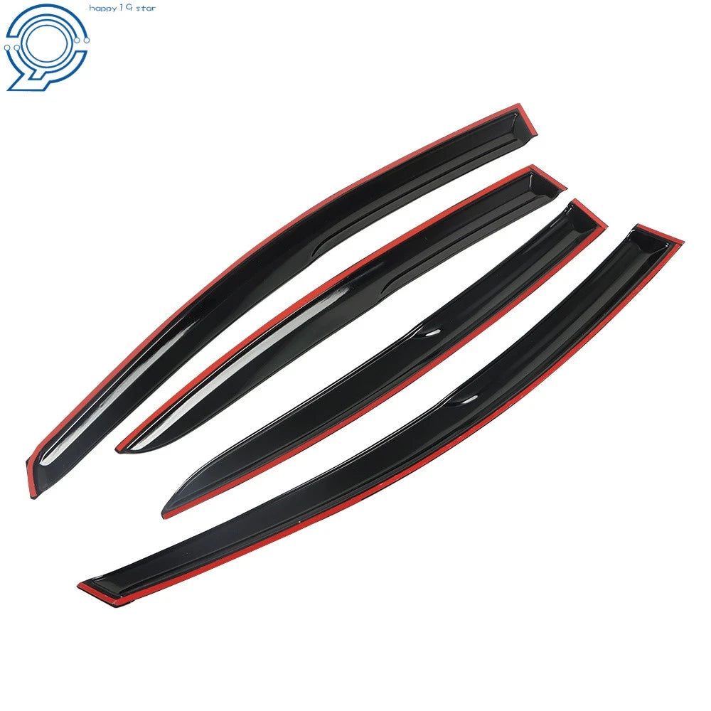 Window Visor for Hyundai Elantra (2017–2019) JDM Rain Guard Deflector