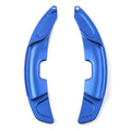 Blue Steering Wheel Shift Paddle Shifter Covers for Lexus ES300h ES350 (19-24)