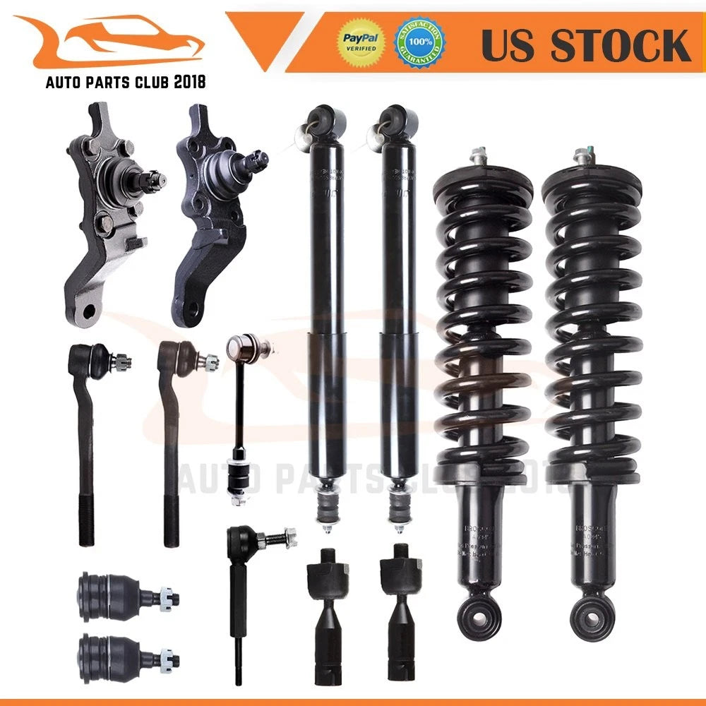 Front Struts Assembly with Ball Joints & Sway Bar for Toyota 4Runner