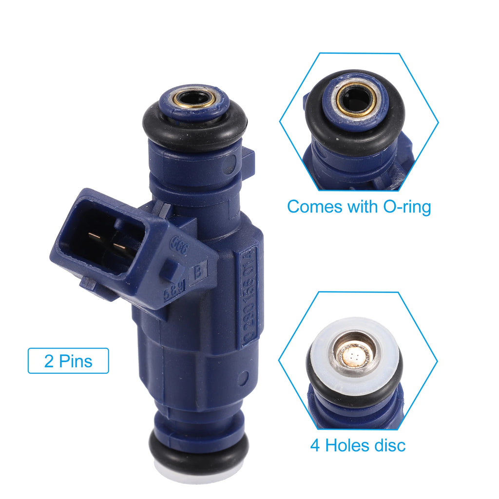 6x Fuel Injector 0280156014 A1120780149 for Mercedes CLK320 E320 C320 (2001–2005)