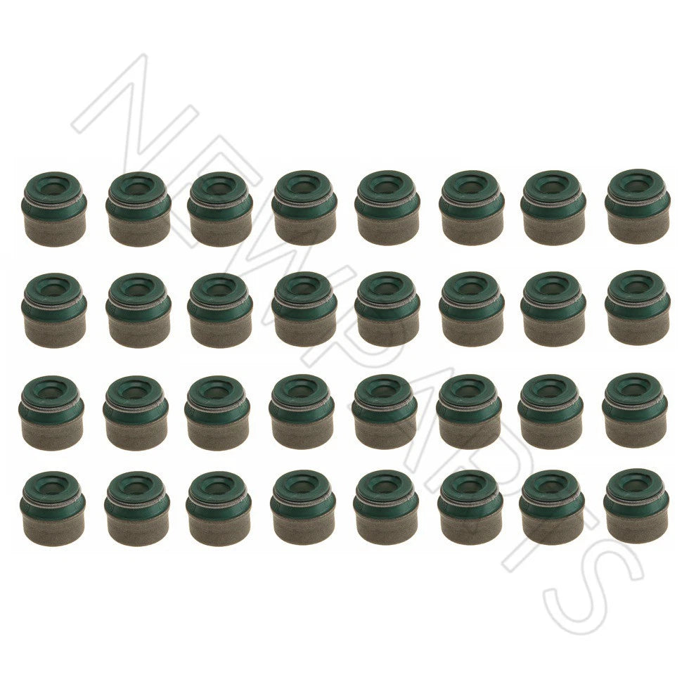 Set of 32 Valve Stem Seals for Porsche Cayenne Turbo (2003–2010) Elring 99610511552