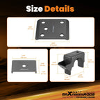 3" Front 5" Rear Drop Shock Coil Kit for Silverado Sierra (2007–2013) 2WD 4WD
