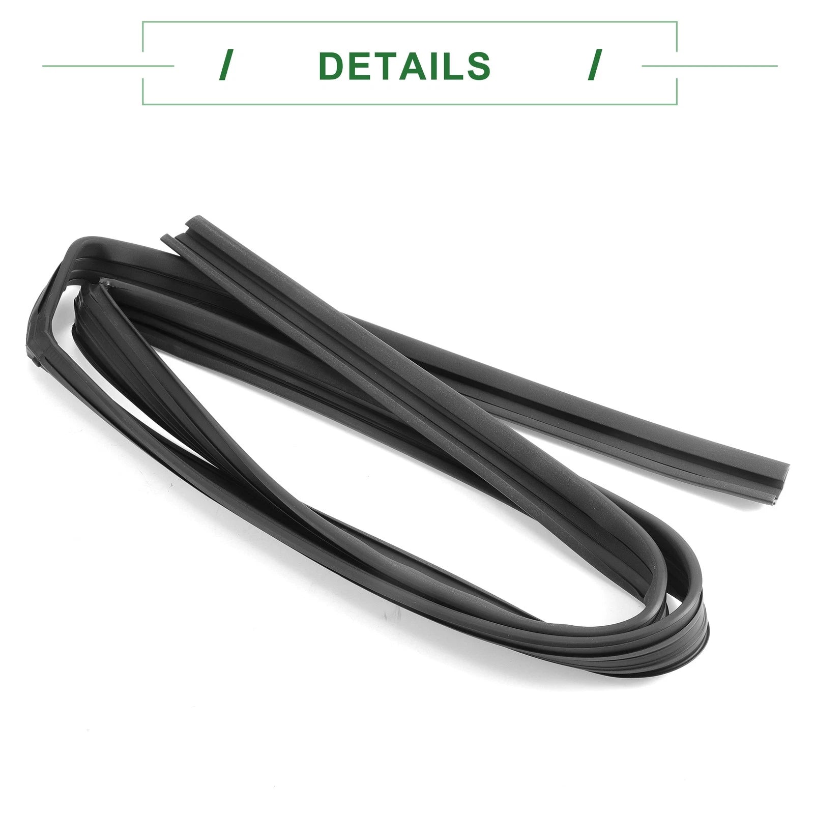 1Pc Front Left Door Window Run Channel Seal Strip for Honda Fit (2007–2020)