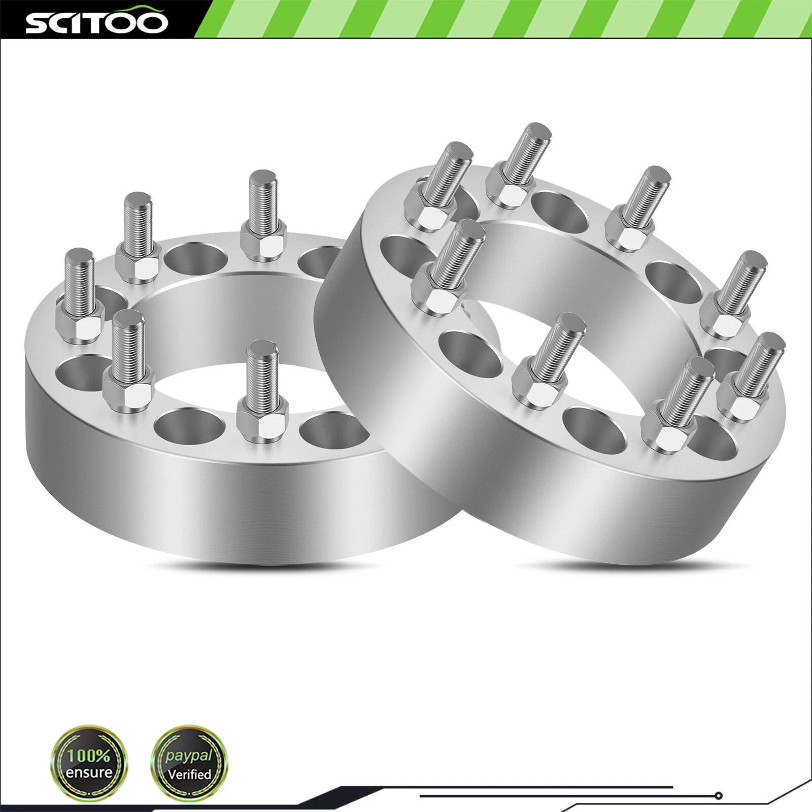 2X Wheel Spacers 8x6.5" 8x165.1mm for Ram 2500 3500 (130mm CB)