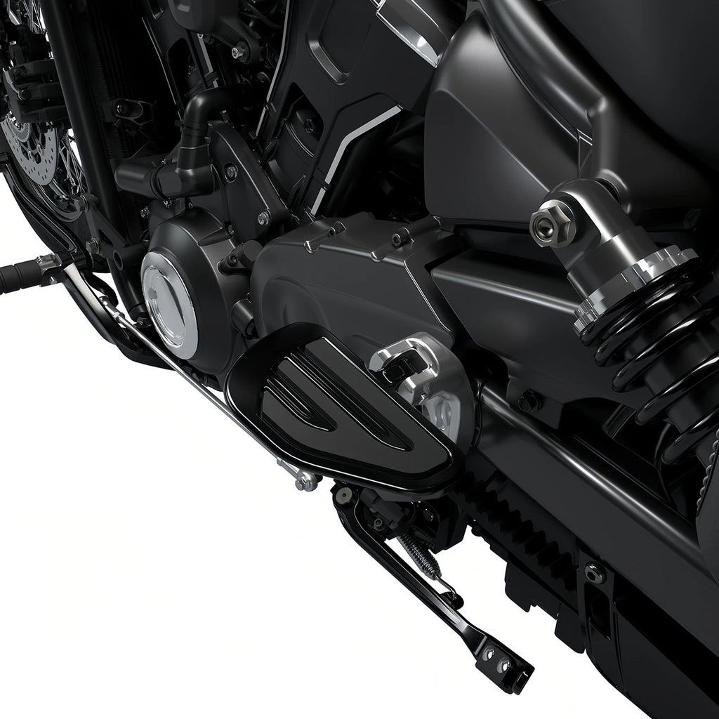 Passenger Footpegs Footrests for Indian Scout Sixty Bobber (2025) Black