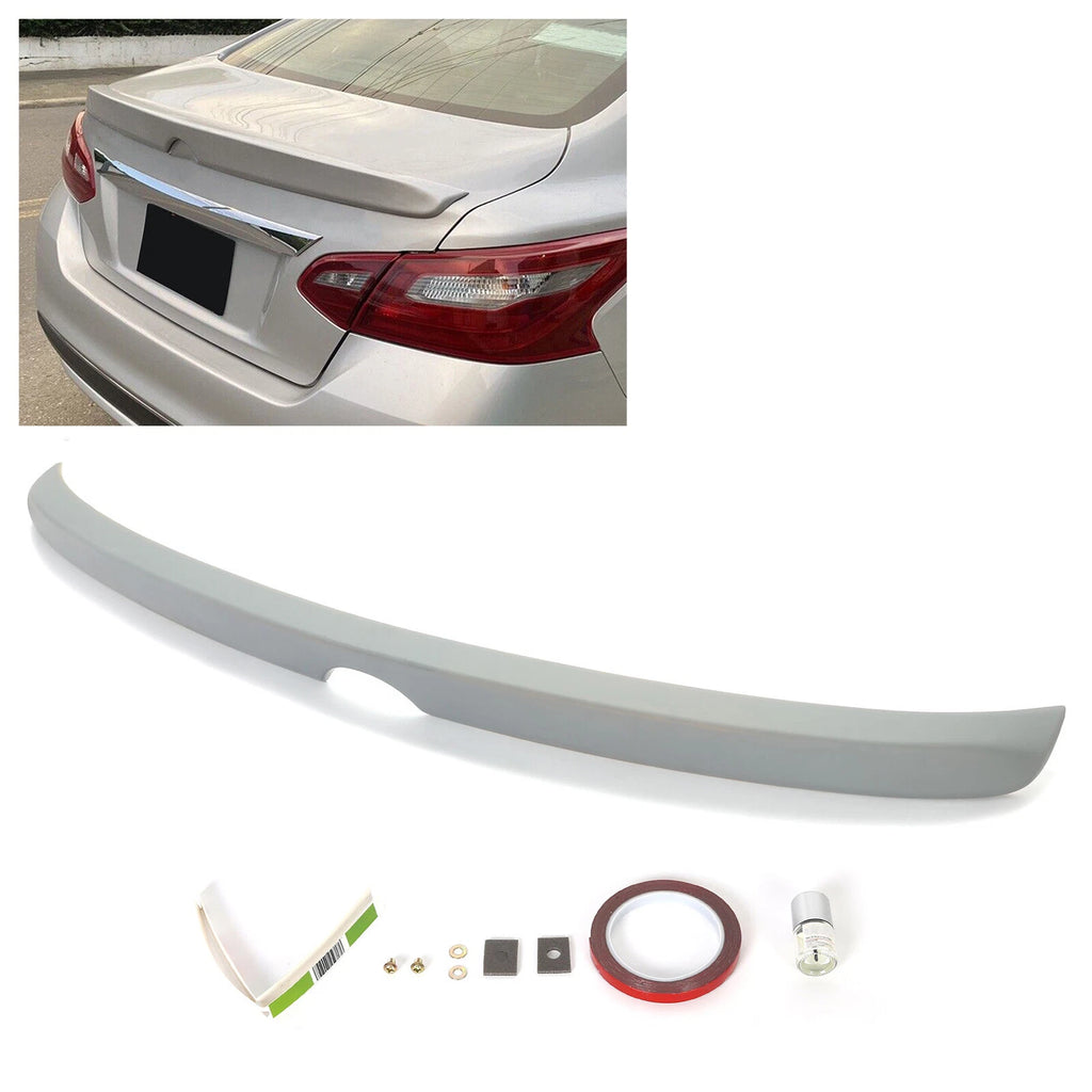 Rear Trunk Spoiler Wing for Nissan Altima Sedan (2016–2018) ABS Plastic