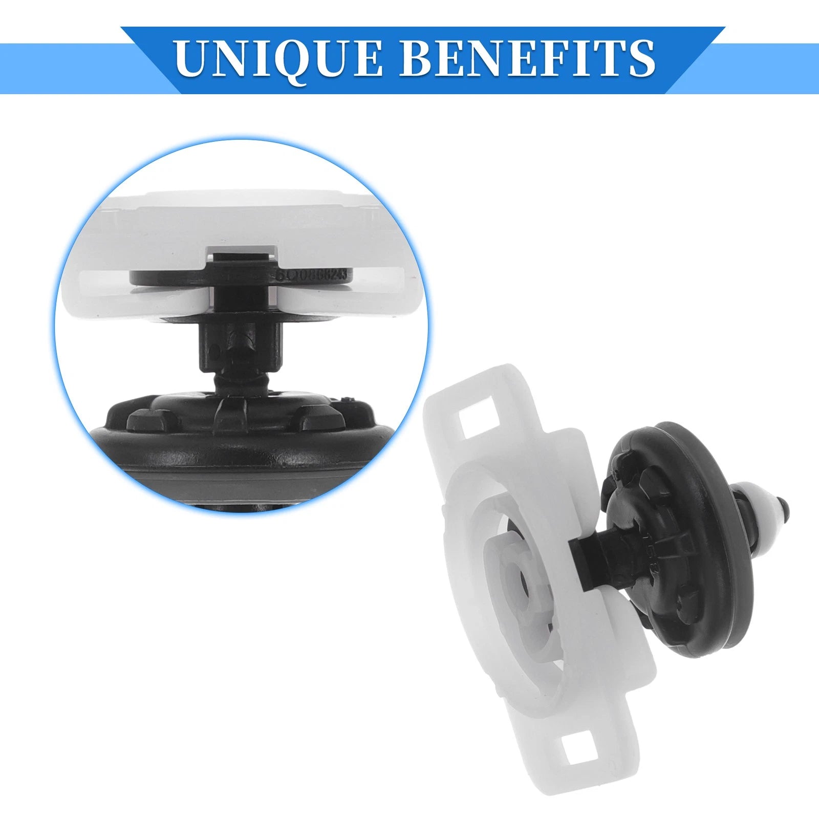 Set of 5 Door Panel Trim Clips for Audi A4 (2003–2009)