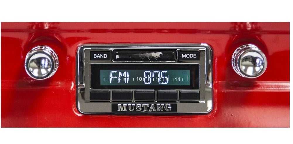 Digital AM FM Factory Fit Radio for 1964-1966 Ford Mustang