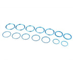 21X AC Vent Outlet Ring Sticker Chrome for Benz GLC260 (2016-2023)