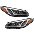 Pair of Headlights for Hyundai Sonata (2015–2017)