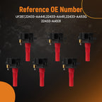Set of 6 Ignition Coils for Subaru B9 Tribeca Legacy 3.0L (2006–2009)