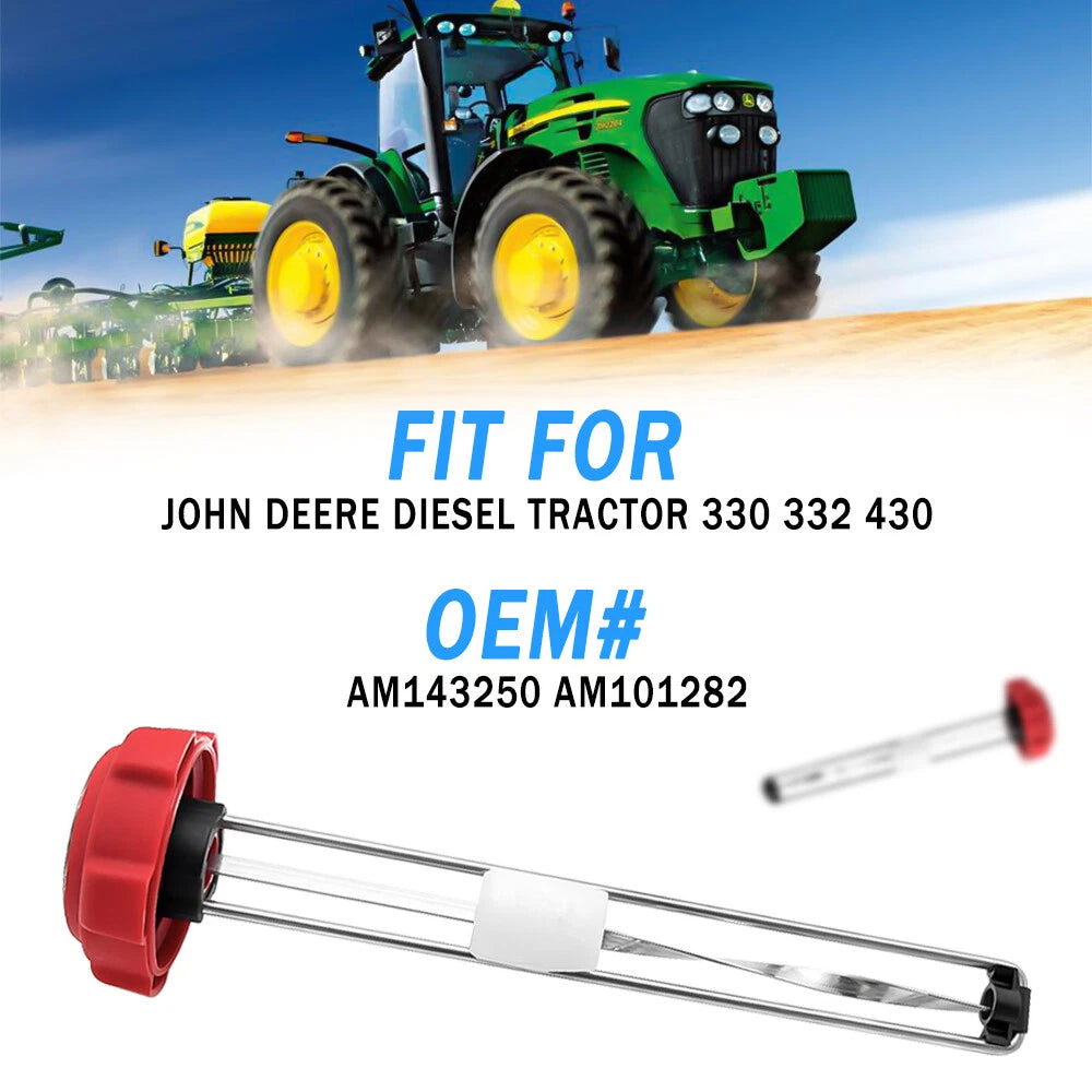 Fuel Gauge Cap for John Deere Diesel Tractor 330 332 430 (AM143250 AM101282)