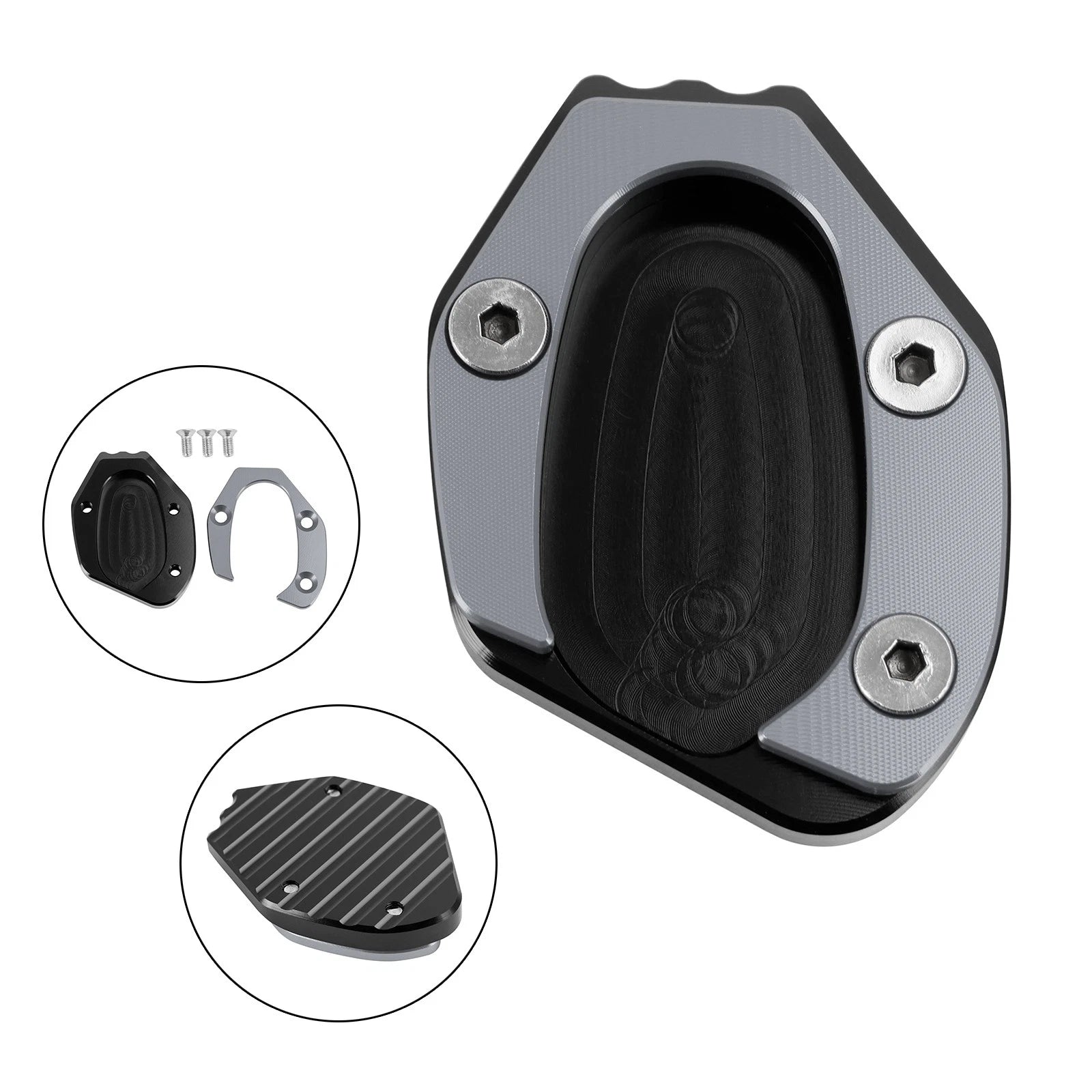 Kickstand Enlarged Plate Pad for Triumph Speed Twin 1200 (2019–2021) & Thruxton 1200/R (2016–2019)