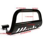 3" Bull Bar Push Front Bumper Grille Guard for Dodge Ram 1500 (2009–2023)