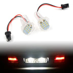 2X 9-LED License Plate Light for Toyota Corolla Alphard Atis IST