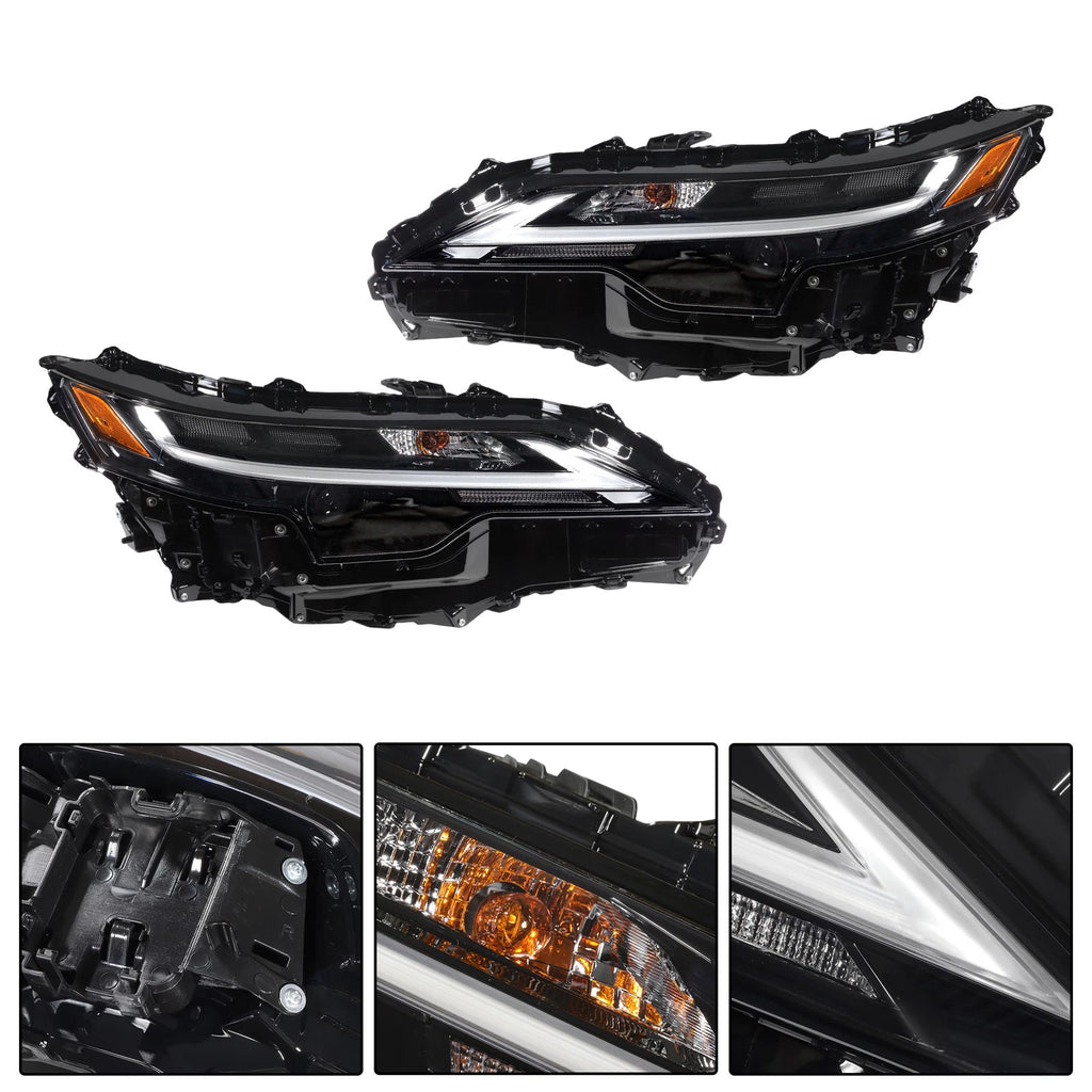 Pair LED Headlights for Lexus RX350 RX450h+ RX500 (2023–2025)