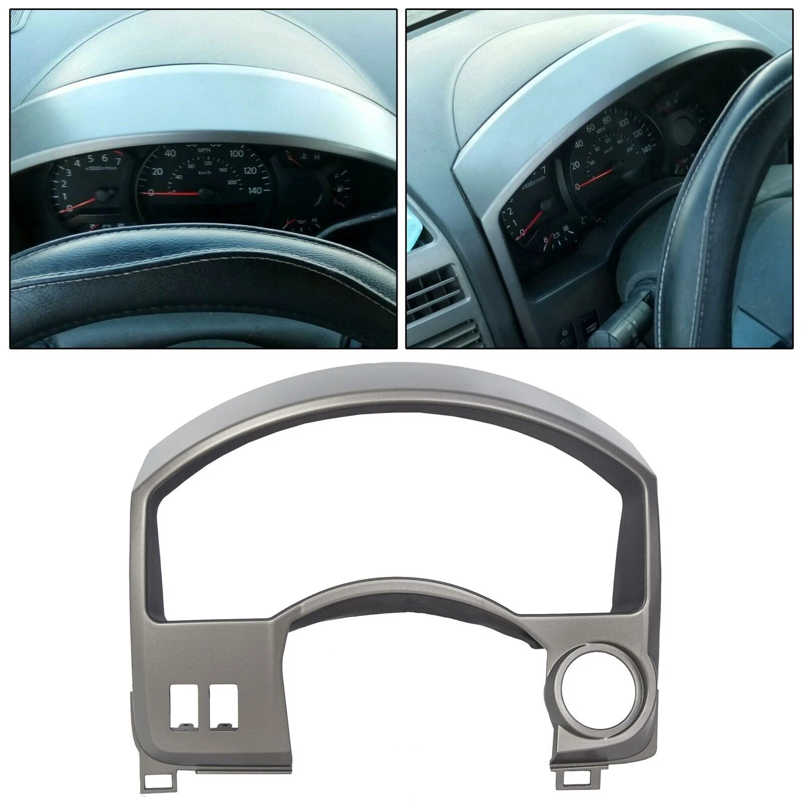 Dash Panel Gauge Cover Bezel Trim for Nissan Titan Armada (2004–2015)