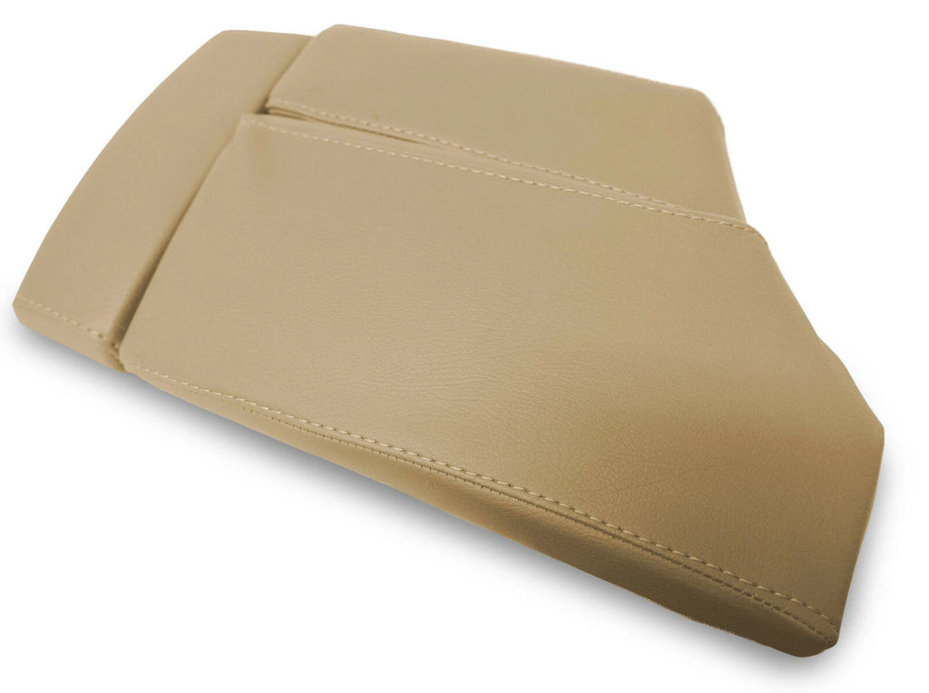 Leather Center Console Lid Armrest Cover for BMW E60 (2003–2010) Beige