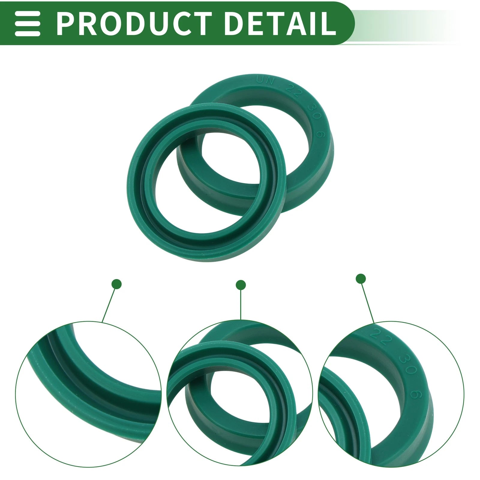 Set of 5 Oil Seal Rotary Shaft Seal 22x30x6mm for Various Models 