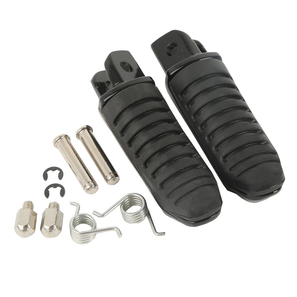 Black Front Footpegs for Suzuki Hayabusa GSX1300R (1999–2012)