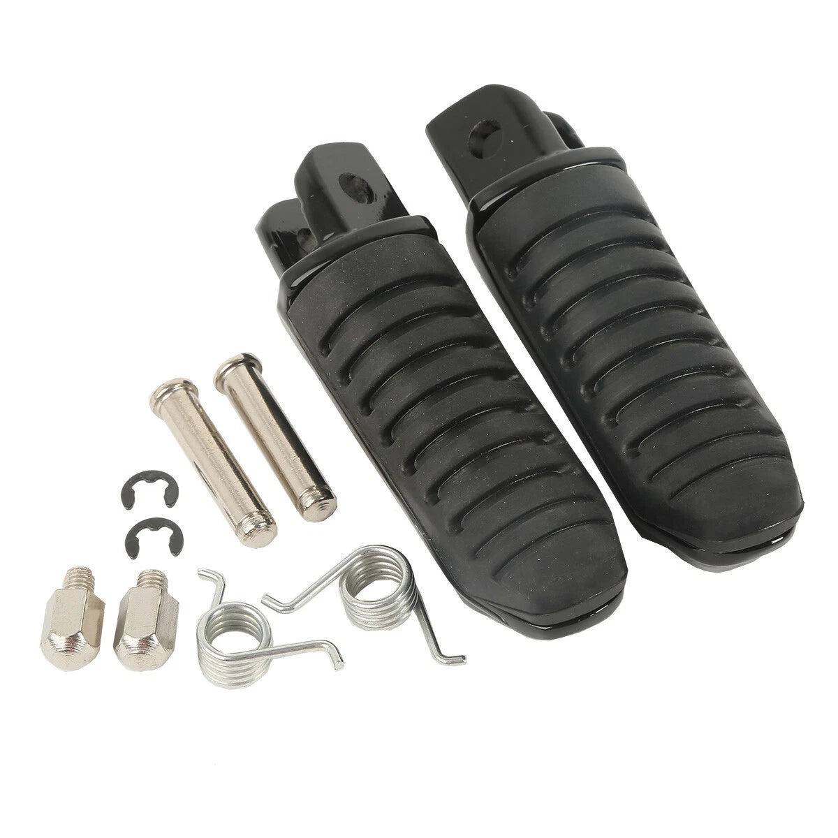 Black Front Footpegs for Suzuki Hayabusa GSX1300R (1999–2012)