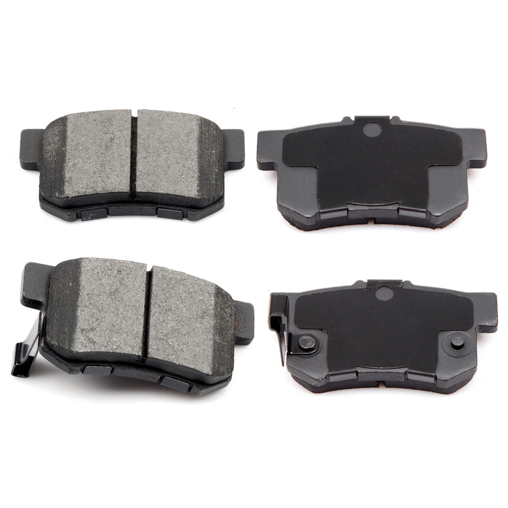 Rear Brake Rotors + Ceramic Pads for Acura RDX (2007–2012)