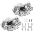 Front Brake Calipers Pair w/ Bracket for Nissan Sentra (2007–2019)