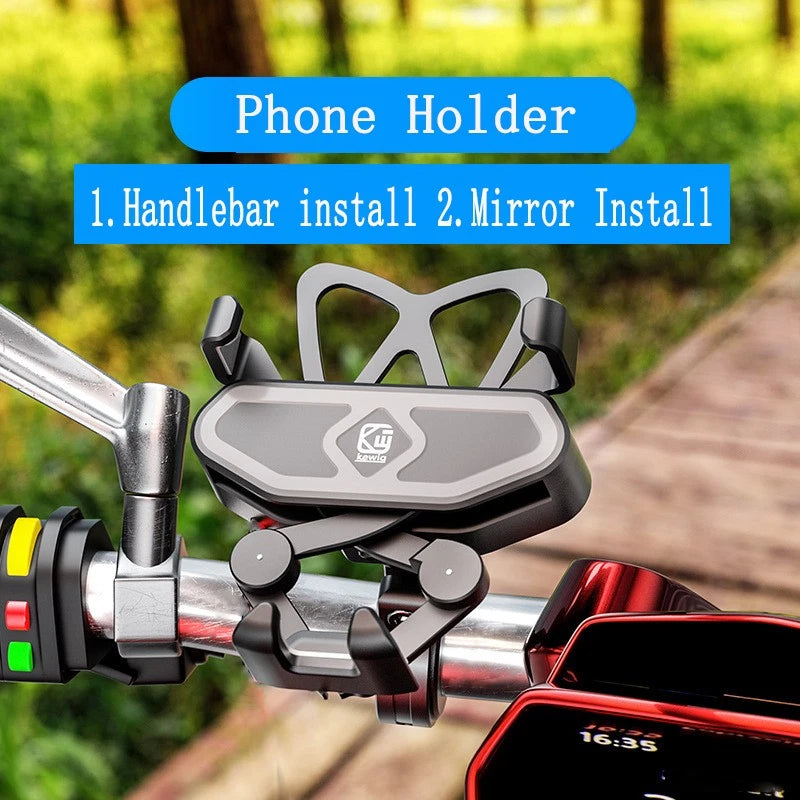 Cell Phone Holder Mirror Base Mount for Suzuki Intruder Boulevard