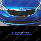 Aluminum Black Billet Grille Insert for Kia Forte (2014–2016)